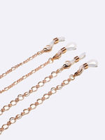 Set of two gold and silver glasses chain with tree of life medallion GM096