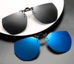 Насадка с зажимом солнцезащитная для крупных женских очков Polarized JP46