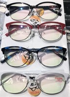 Очки в комбинированной оправе с линзами антирефлекс V8159