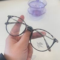 Plastic TR90 glasses with Blue ray cut, UV400 protection with case, KY9531