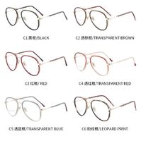 Оправа для очков комбинированная (металл + TR90) с защитой от синего света, с флексом FA87176