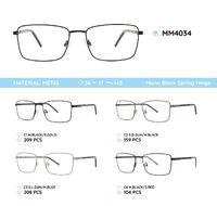 Оправа для очков металлическая мужская с флексом MM4034