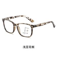 Очки пластиковые для чтения, мультифокусные с защитой Blue ray cut и флексами, диоптрии от +1.00 до +4.00, РМЦ=62-64, KY8082T弹簧多焦点