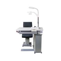 Ophthalmologist workstation, combined table + chair CS-560A, tabletop 980*490 mm