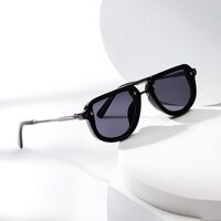 Plastic + metal retro sunglasses Elit ZT35106-EL