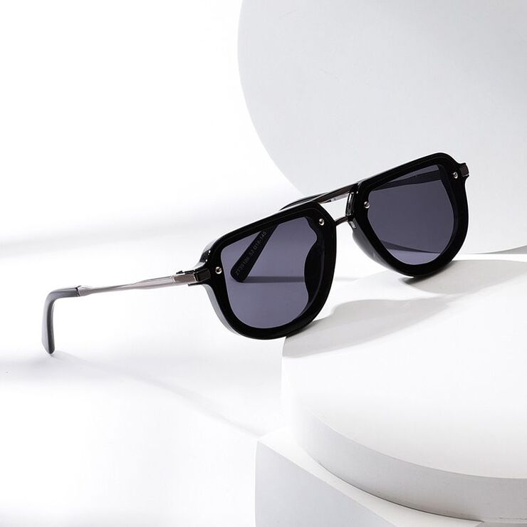 Plastic + metal retro sunglasses Elit ZT35106-EL