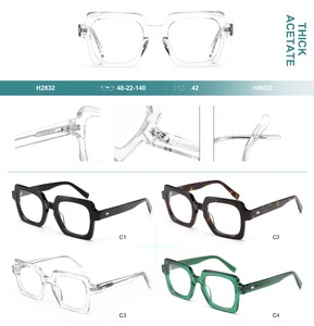 Оправа пластиковая из плотного ацетата Big City H2832