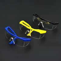 Очки защитные моноблочные с пластиковыми линзами