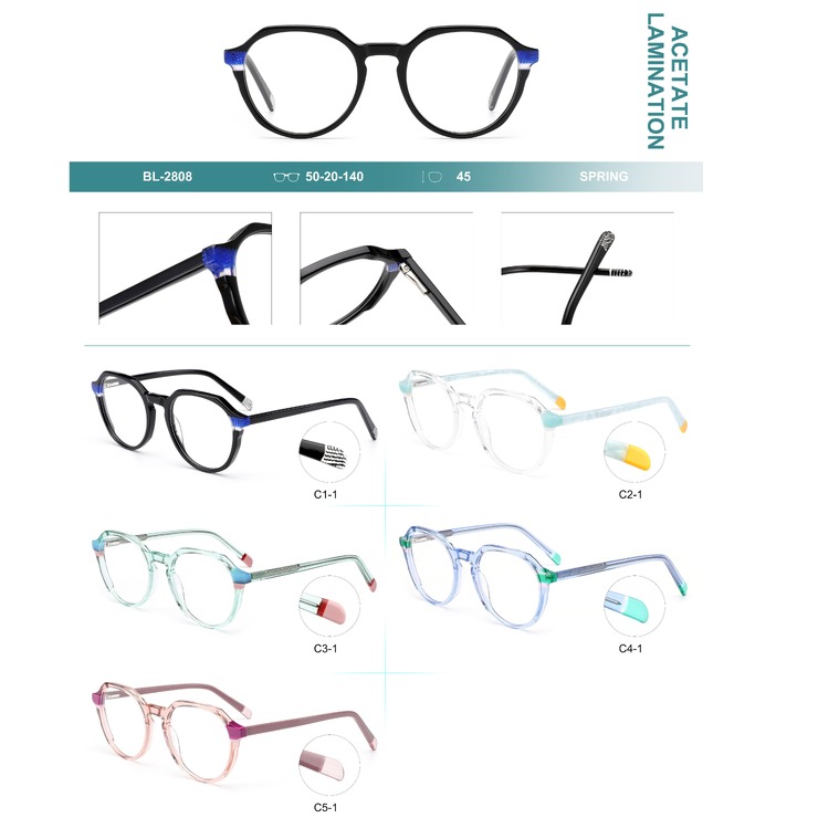 Оправа пластиковая из материала ацетат коллекция Big City BL-2808