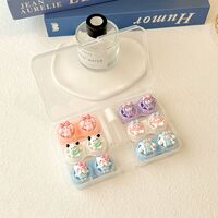 Soft contact lens kit with 6 containers B-21DIY6款六副装