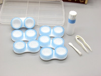 Mini set with contact lens cases XF6092, 2pcs