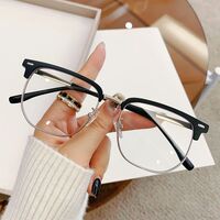 Hibrid, metal + TR90, Blue Block glasses with hinge thread blue light protection FENQI F2224