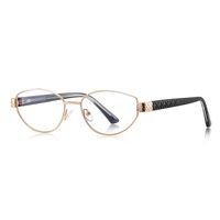 Metal + TR90 plastic Blue Blocker glasses frame for women with UV and blue light protection lenses More FCS3166
