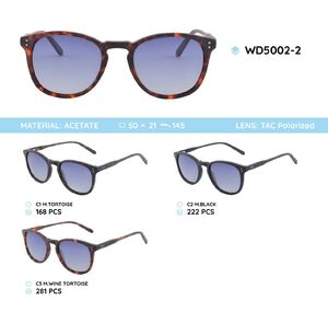 Sunglasses polarized acetate frames WD5002-2