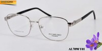 Metal eyeglass frame, material steel Allmilmo AL7090