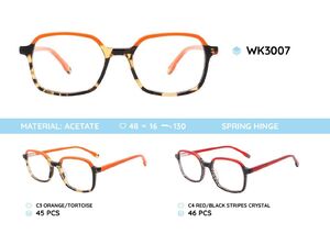 Acetate plastic frames for kids WK3007