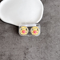 Mini soft contact lens kit W806透明熊兔猫
