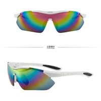 Очки защитные противоударные тактические ветрозащитные полуободковые T9138 (7877)