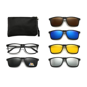 El Dorado frames with polarized sunshades set (clip-on) on magnet 2298A (5 pieces) 