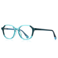 Optical frame student glasses, two-color, fashion, cross-border plastic frames for glasses TR90+CA material (flex hinges) FOCUS FCS20213