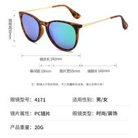 Polarized plastic sunglasses with UV400 protection 4171-2-GT