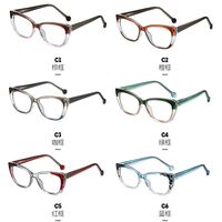 TR90 plastic frame or glasses with blue light protection, with spring hinges FA87239