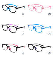 Eyeglasses frames for kids silicone + TR-90 plastic T8956