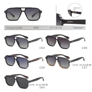 Солнцезащитные поляризационные пластиковые очки с флексом Enrique Cavaldi EC9830