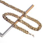 Модная цепочка для очков из ccb материала со стразами GB145