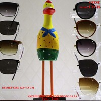 Набор декоративных гусей ручной росписи из 2 штук