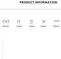 Plastic Blue Block glasses with blue light protection FENQI F30144