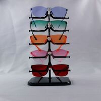Plastic tabletop glasses stand for 5 slots 可拆卸001