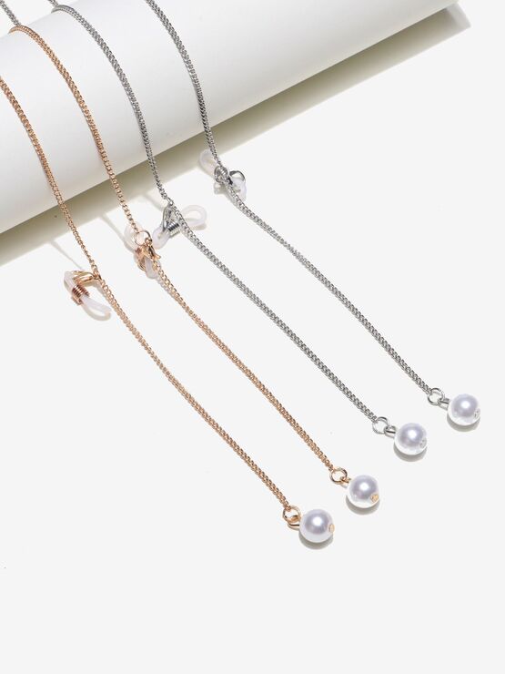 Stylish fashion glasses chain with leaves GL1304