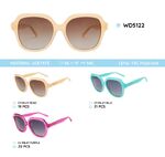 Plastic acetate frame polarized sunglasses WD5122