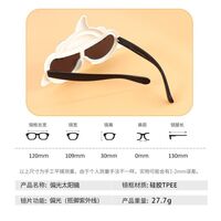 Детские силиконовые солнцезащитные поляризационные очки с защитой UV400 T22172-OU