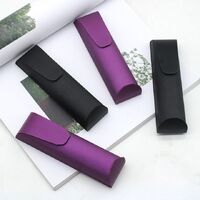 Sunglasses and eyeglasses hard shell case, vertical, on magnet