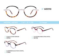 Plastic frames for glasses acetate material WD3110