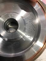 Diamond wheels for processing lenses of plastic, glass and PC on machines LE-300, LE-420, LE-520 and the like