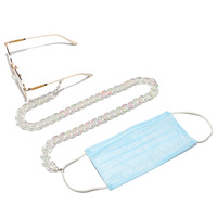 Прозрачная акриловая цепочка для очков и масок, разные цвета GB097-2