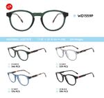 Plastic acetate eyeglasses frame for men WD1559P