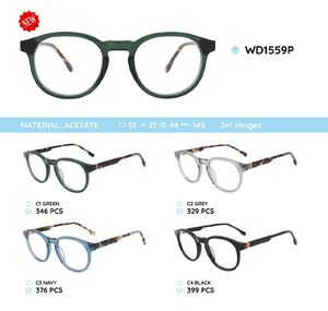 Plastic acetate eyeglasses frame for men WD1559P