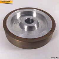 Diamond wheels for processing lenses of plastic, glass and PC on machines LE-300, LE-420, LE-520 and the like