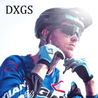 Safety shockproof sports goggles +case 骑行套装-红盒子109