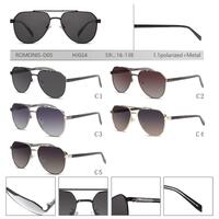 Polarized metal sunglasses for men Romonis HJ024-R