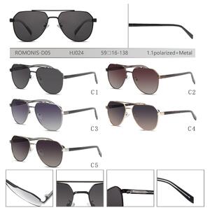 Polarized metal sunglasses for men Romonis HJ024-R