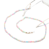 Металлическая цепочка для очков и масок с бусинами GL1152