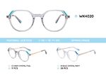 Детская пластиковая оправа из материала ацетат, с флексом WK4020