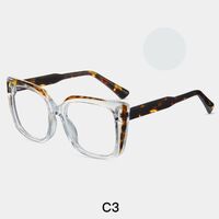 TR90 plastic frame or glasses with blue light protection, with spring hinges FA87302