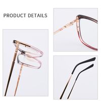 Оправа для очков пластиковая TR90 с защитой от синего света, с флексом FA87152