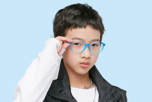 Оправа для очков детская из материала силикон + TR-90 T8956